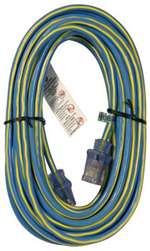 14/3 100 feet SJTW EXT Cord Lgtd BL/YE