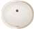 X 18 X 15 Vitreous China Undercounter Lavatory Biscuit