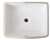 X 19 X 15 Vitreous China Undercounter Lavatory White