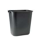 Wastebasket RECT BLAC