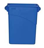15-7/8G Slim Jim Recy Container BLUE