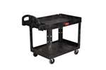 Heavy Duty Utl CART 2 Shelf BLAC