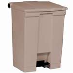 18 Gallon Beige Step On Container