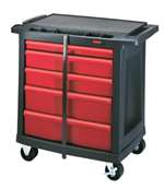 5 DWR Mobile Work Center Heavy Duty 250LB BLAC