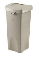 23G Square Container W/ Swng Lid Combination Beige