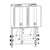 Lead Law Compliant 2 Unit EXT Wall Mount Rack NG