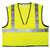 Lime Polyester MESH Vest With Reflect L