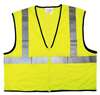 Lime Polyester MESH Vest With Reflect Extra Large