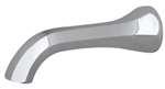 X Wall Mount Tub Spout Wellsford 18 GPM