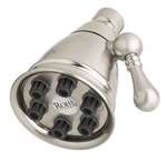 Ccy 2 GPM Adjustable Showerhead 6 JET Satin Nickel