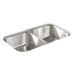 32X18X8-1/16 Undercounter Sink Stainless Steel