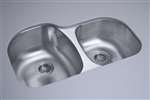 31.5X20.5X9 Offset H/L Sink
