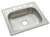 25 X 22 *middle 1 Bowl Basin Stainless Steel Sink