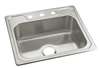 Stainless Steel Sink 25 X 22 Single 7 RR Satin