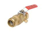 Lead Law Compliant 3/4 *shark Ball Valve With Drain
