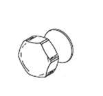 Handle Cap Solid