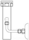 Vbf-72-a1 Chrome Trap Primer 21-1/2 Vacuum Breaker