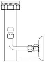 Vbf-72-a1 Chrome Trap Primer 21-1/2 Vacuum Breaker