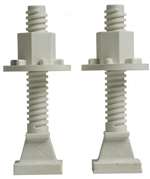 5/16 X 2-1/2 Closet Bolt Pack Plastic