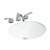 17 X 13 0 Hole Vitreous China Undercounter Lavatory Wescott White