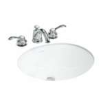 17 X 13 0 Hole Vitreous China Undercounter Lavatory Wescott White