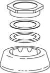 F5 3/4 Slip JT Gasket