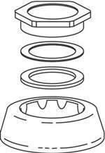 F5 3/4 Slip JT Gasket