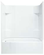 60 X 30 Left Hand Vikrell Tile Tub and Shower *accord White