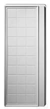 Shower Tile End Wall Ensemble White