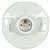 L/KEY GLZD Porcelain Ceiling Receptacle