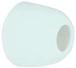 1-1/4 Plastic DP Tblr ESC White