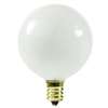 60 Watts G16-1/2 Candelabra White 130 Volts Lamp