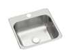 15 X 15 One Hole Bar Sink Stainless Steel