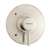 Universal Shower Valve Trim Brushed Nickel