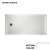 30 X 60 ADA Left Hand Shower FLR White