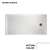 30 X 60 ADA RH Shower FLR White
