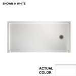 30 X 60 ADA RH Shower FLR White