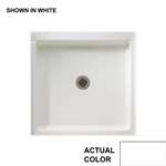 42 X 36 Single THOLD Shower FLR White