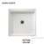 42 X 42 Single THOLD Shower FLR White