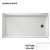 32 X 60 RTRFT Left Hand Shower FLR White