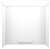 61 X 61 3 Piece TUB Wall Kit White