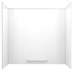 61 X 61 3 Piece TUB Wall Kit White