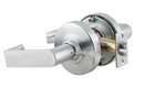 Storeroom Lever Lock Satin Chrome