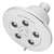 5 Jet Showerhead With MASG TRAD Chrome