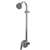 1 Handle Pressure Balance Gooseneck Anti-scald Shower Chrome