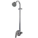 1 Handle Pressure Balance Gooseneck Anti-scald Shower Chrome