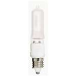 75 Watts T4 Halogen E11 Minican 120 Volts Frosted