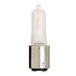 75 Watts T4 Halogen DC Bay. Base 120 Volts Frosted