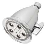 5 Adjustable Jet Showerhead Only Chrome