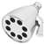 8 Jet 64 Spray Showerhead Anystream Chrome